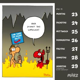 Shit happens! Postkartenkalender 2026