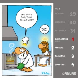 Shit happens! Postkartenkalender 2026