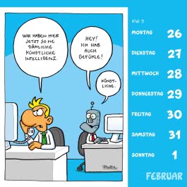 Shit happens! Postkartenkalender 2026