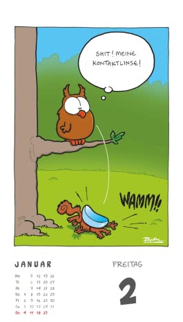 Shit happens Daily! - Tagesabreißkalender 2026