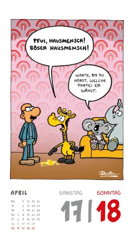 Innenansicht von „Shit happens Daily! - Tagesabreißkalender 2027“