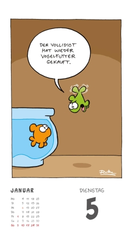 Innenansicht von „Shit happens Daily! - Tagesabreißkalender 2027“