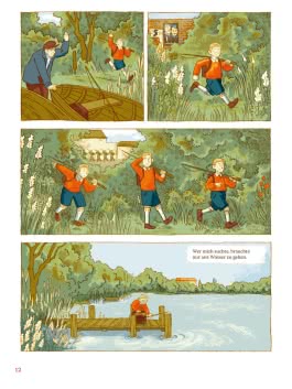 Innenansicht von „Siehst du es? Grafische Erzählungen über den Schriftsteller Siegfried Lenz“