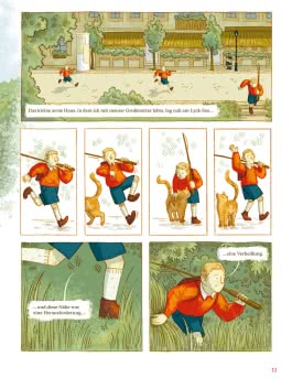 Innenansicht von „Siehst du es? Grafische Erzählungen über den Schriftsteller Siegfried Lenz“