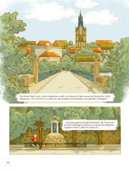 Innenansicht von „Siehst du es? Grafische Erzählungen über den Schriftsteller Siegfried Lenz“