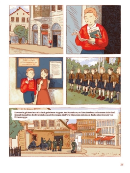 Innenansicht von „Siehst du es? Grafische Erzählungen über Siegfried Lenz“
