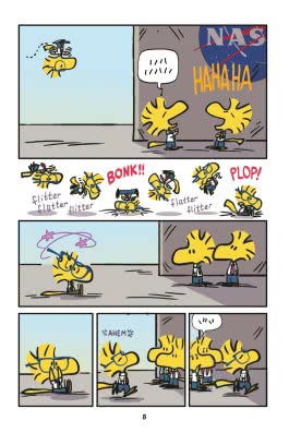 Innenansicht von „Snoopy auf dem Mars“