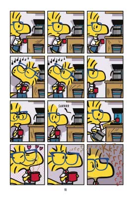 Innenansicht von „Snoopy auf dem Mars“