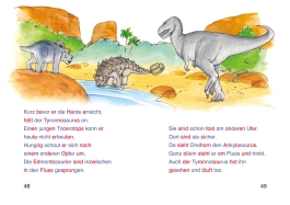 Innenansicht von „Spannende Dinosaurier-Silben-Geschichten“