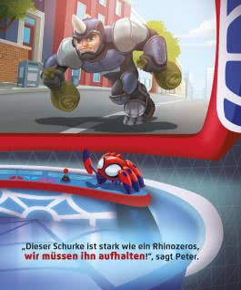 Innenansicht von „Spidey und seine Super-Freunde: Minibuch-Adventskalender“