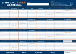 Innenansicht von „Stadt, Land, Lesen - eat.READ.sleep-Edition“