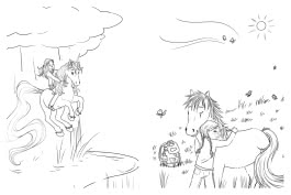 Innenansicht von „Sternenschweif: Mein magischer Malspaß“