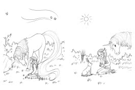 Innenansicht von „Sternenschweif: Mein magischer Malspaß“