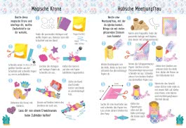 Bastelset für Kinder: Sticker-Bastelset: Meerjungfrauen