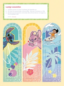 Innenansicht von „Stitch: Große Helden – Kleine Künstler: Mein bunter Mitmachspaß“