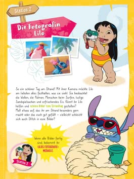 Innenansicht von „Stitch: Meine Schnitzeljagd“