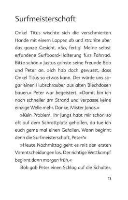 Die drei ??? Kids: Strand der Gefahren. Dreifachband. (Enthält die Bände: Achtung, Strandräuber!, Insel der Haie, Surfstrand in Gefahr)