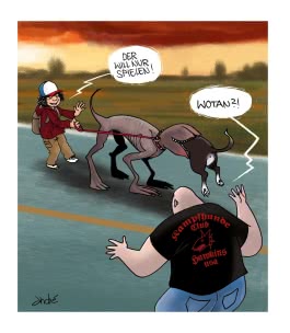 Stranger Inks - Cartoons für Serienjunkies