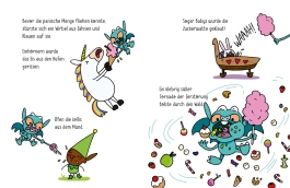 Innenansicht von „Super Happy Magic Forest und die Panik-Portale“