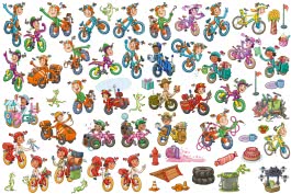 Innenansicht von „SUPERBIKES Cooler Sticker Spaß“