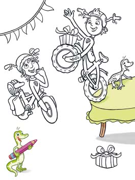 Innenansicht von „SUPERBIKES Cooler Sticker Spaß“