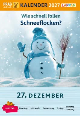 Innenansicht von „Tageskalender 2027 – Mein Kalender für jeden Tag!“