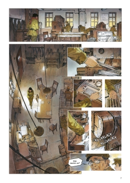 Innenansicht von „The Three-Body Problem 1“
