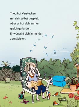 Theo und Marlen auf der Insel
