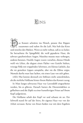 Innenansicht von „Tochter von Blut und Schnee“