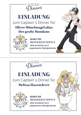 Innenansicht von „Tödliches Captain's Dinner“