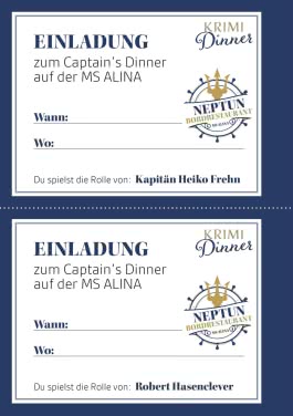 Innenansicht von „Tödliches Captain's Dinner“