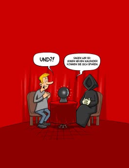Tot aber lustig - Feierabend!