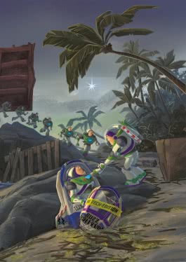 Innenansicht von „Toy Story 5 Buch zum Film“