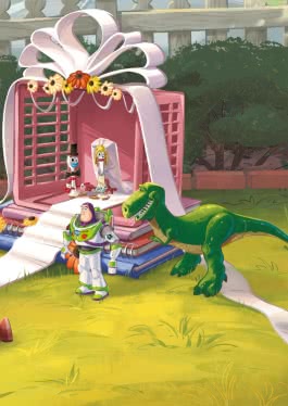 Innenansicht von „Toy Story 5 Buch zum Film“
