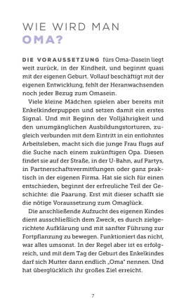 Innenansicht von „Überleben als Oma“