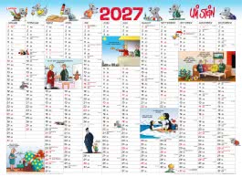 Innenansicht von „Uli Stein Jahresplaner 2027: Posterkalender“