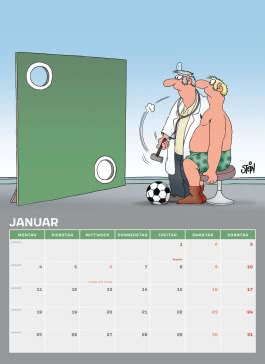 Innenansicht von „Uli Stein Männer Kalender 2027: Monatskalender für die Wand“