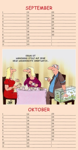 Uli Stein – Geburtstagskalender 2023: Wandkalender