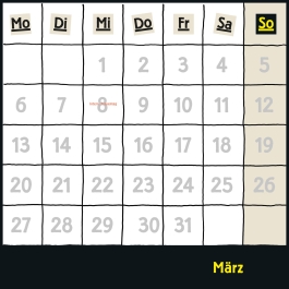 Uli Stein – Schwarzer Kalender 2023: Monatskalender für die Wand