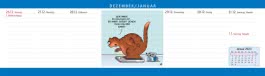 Uli Stein – Wochenplaner 2023: Tischkalender