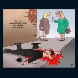 Innenansicht von „Uli Stein Schwarzer Kalender 2027: Monatskalender für die Wand“