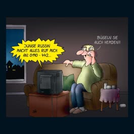 Innenansicht von „Uli Stein Schwarzer Kalender 2027: Monatskalender für die Wand“