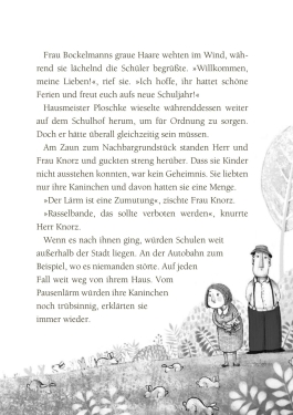 Innenansicht von „Unser Lehrer ist ein Elch“