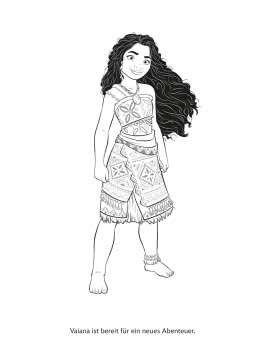 Vaiana 2: Das Malbuch zum Film