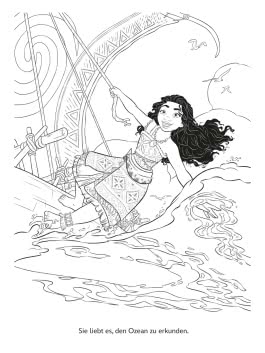 Vaiana 2: Das Malbuch zum Film