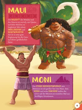 Vaiana 2: Das Stickerbuch zum Film