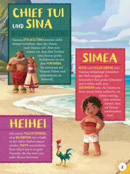 Vaiana 2: Das Stickerbuch zum Film