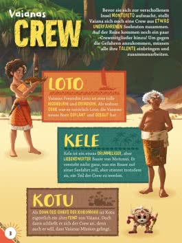Vaiana 2: Das Stickerbuch zum Film