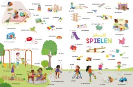 viele erste WÖRTER viele bunte BILDER