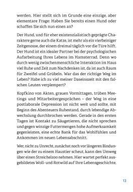 Innenansicht von „Von RUHE STAND da nix!“